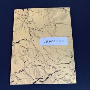 Versace Jeans Gold Booklet Catalog Lookbook Fashion Style Exclusive Magazine New